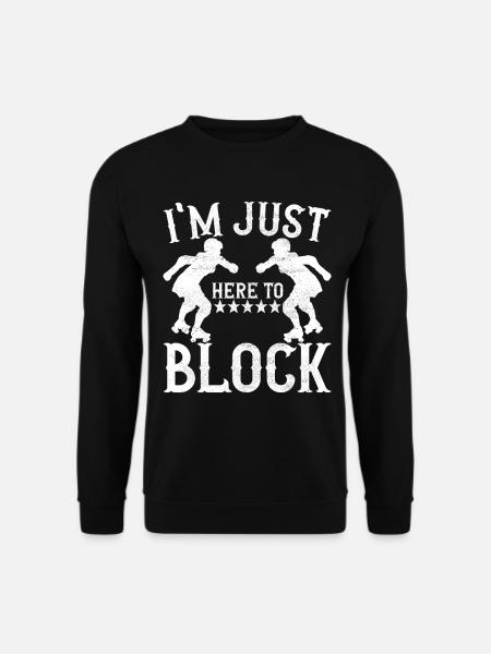Roller derby - Unisex Sweatshirt - black