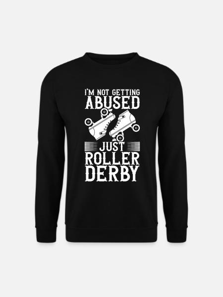 Roller derby - Sweat-shirt Unisexe - noir