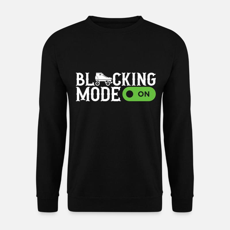 Roller derby - Unisex Sweatshirt - black