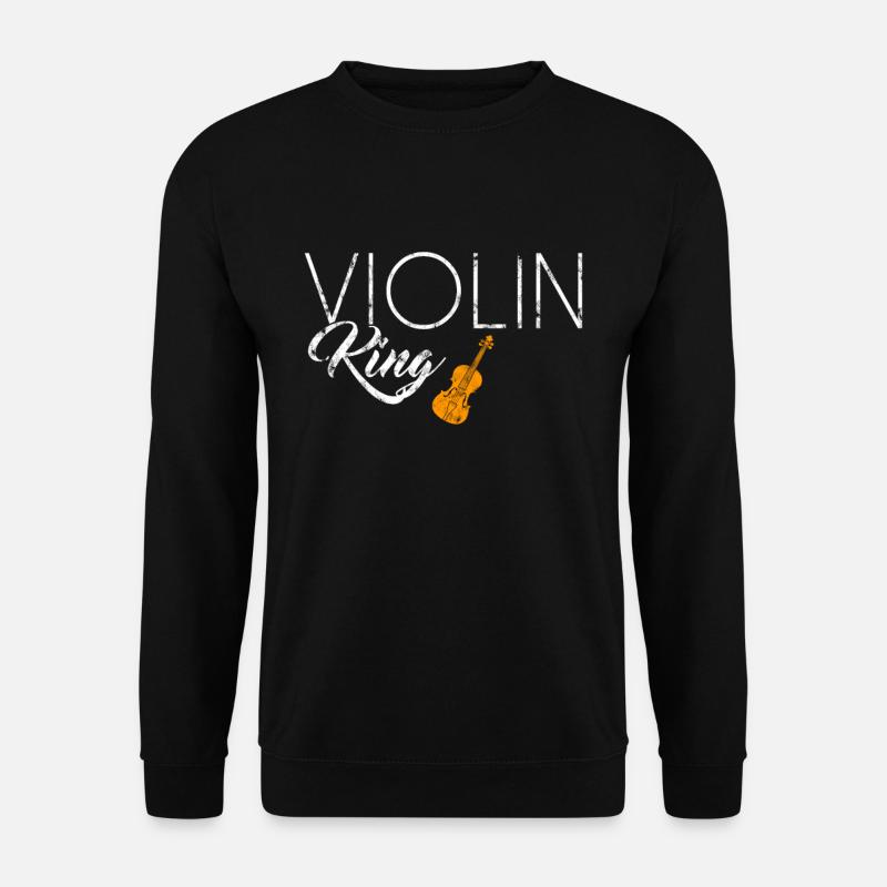 Roi du violon - Sweat-shirt Unisexe - noir