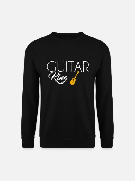 Gitarre King - Unisex Pullover - Schwarz