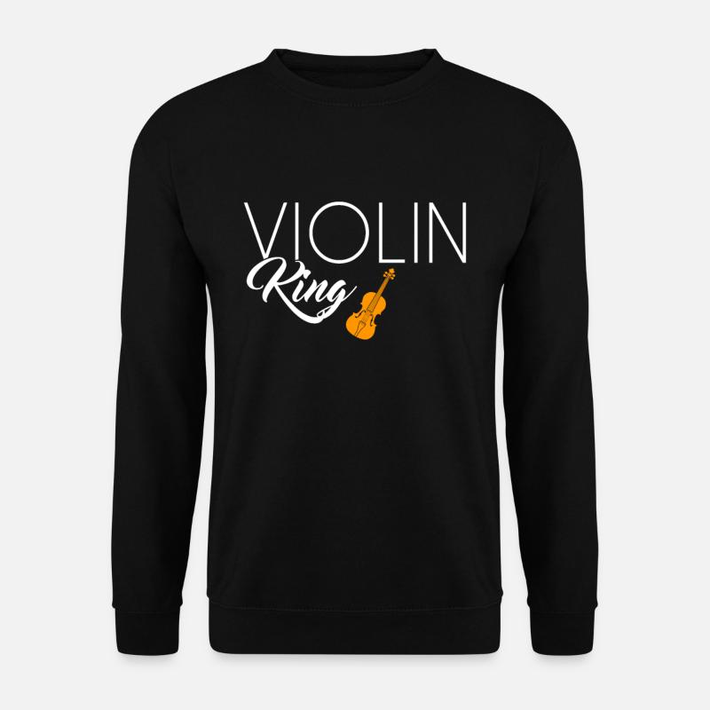 Roi du violon - Sweat-shirt Unisexe - noir