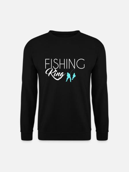 Fishing King - Unisex Sweatshirt - black