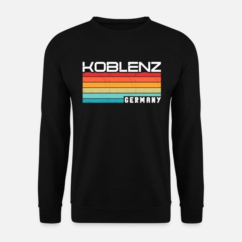 Coblenzerin Coblence Coblence - Sweat-shirt Unisexe - noir