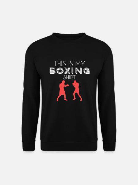 Chemise de boxe - Sweat-shirt Unisexe - noir