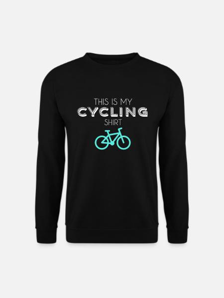 Chemise de cyclisme - Sweat-shirt Unisexe - noir
