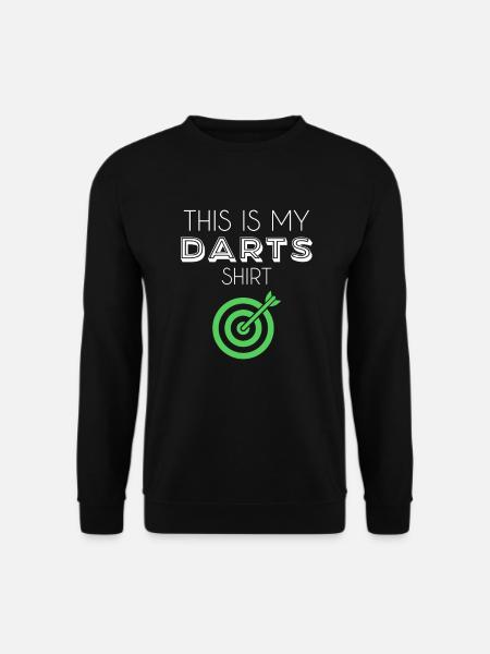 darts shirt - Unisex Pullover - Schwarz
