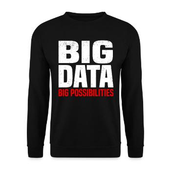 Internet Of Things IOT Programmierer Admin IT - Unisex Pullover - Schwarz - Vorne - Alina (178cm) & Michal (187cm)