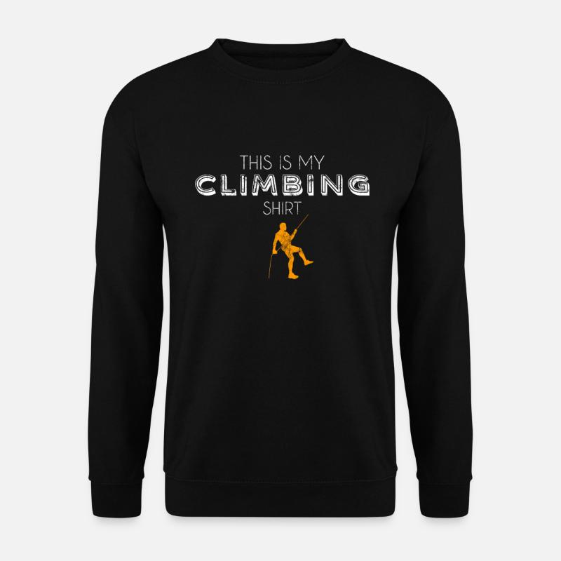 Climbing Shirt - Unisex Sweatshirt - black