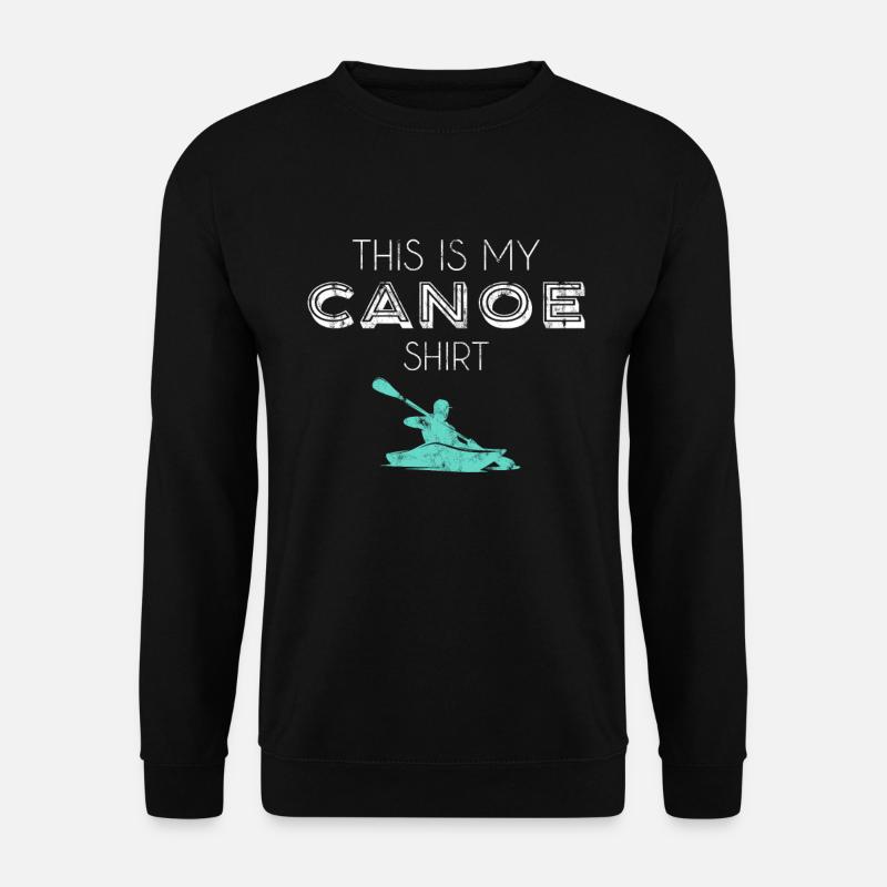 Canoe Shirt - Unisex Sweatshirt - black