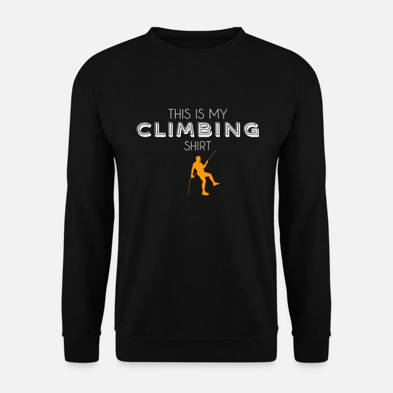 Climbing Shirt - Unisex Sweatshirt - black