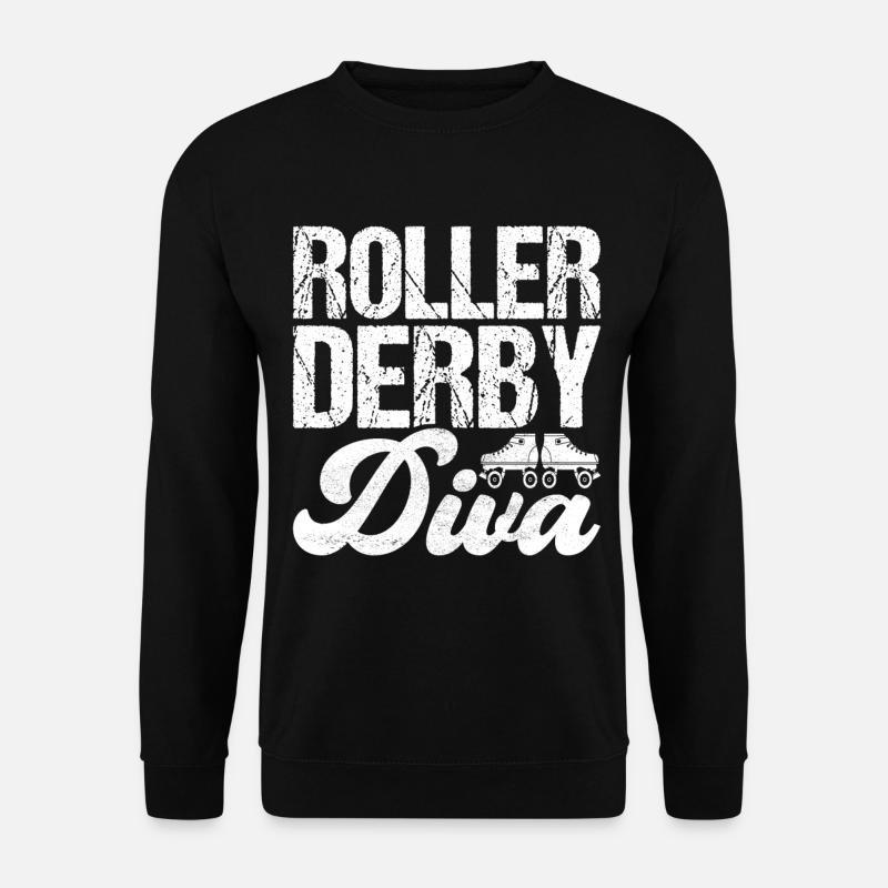 Roller Derby - Unisex Pullover - Schwarz