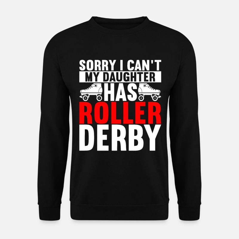 Roller derby - Unisex Sweatshirt - black
