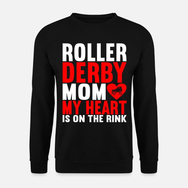 Roller Derby - Unisex Pullover - Schwarz