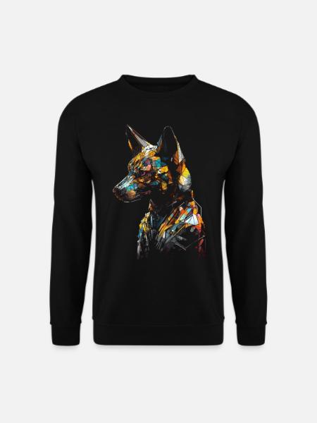 Fox Animal Lover Gift Motif animal sauvage - Sweat-shirt Unisexe - noir