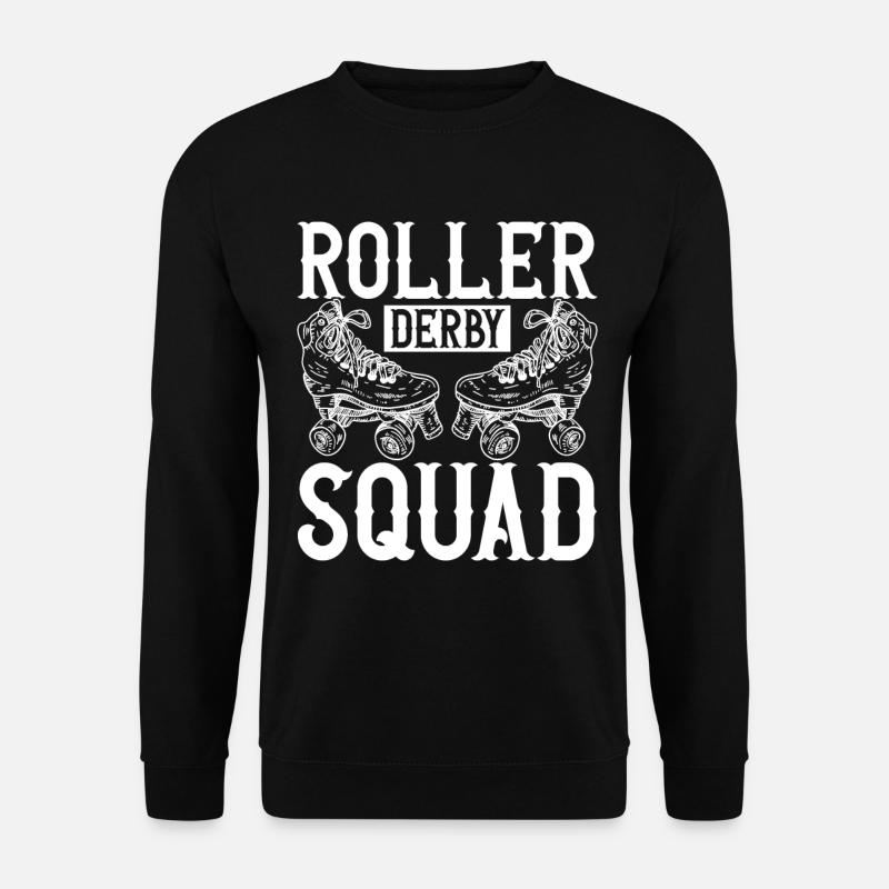 Roller derby - Sweat-shirt Unisexe - noir