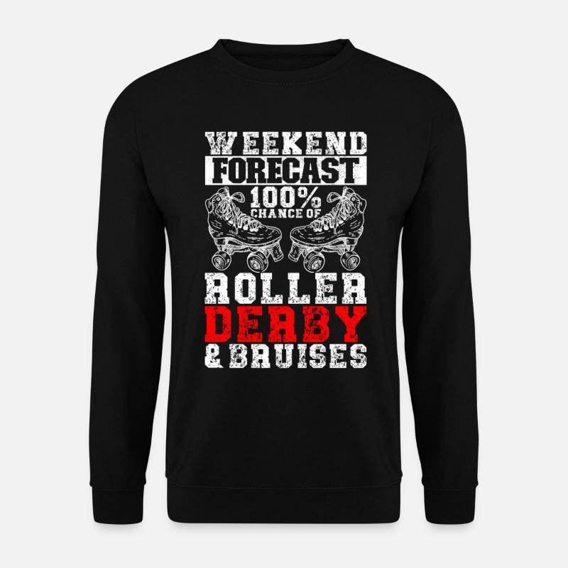 Roller Derby - Unisex Pullover - Schwarz