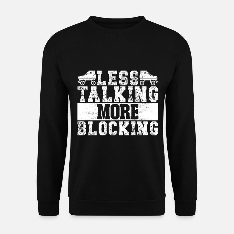 Roller derby - Unisex Sweatshirt - black