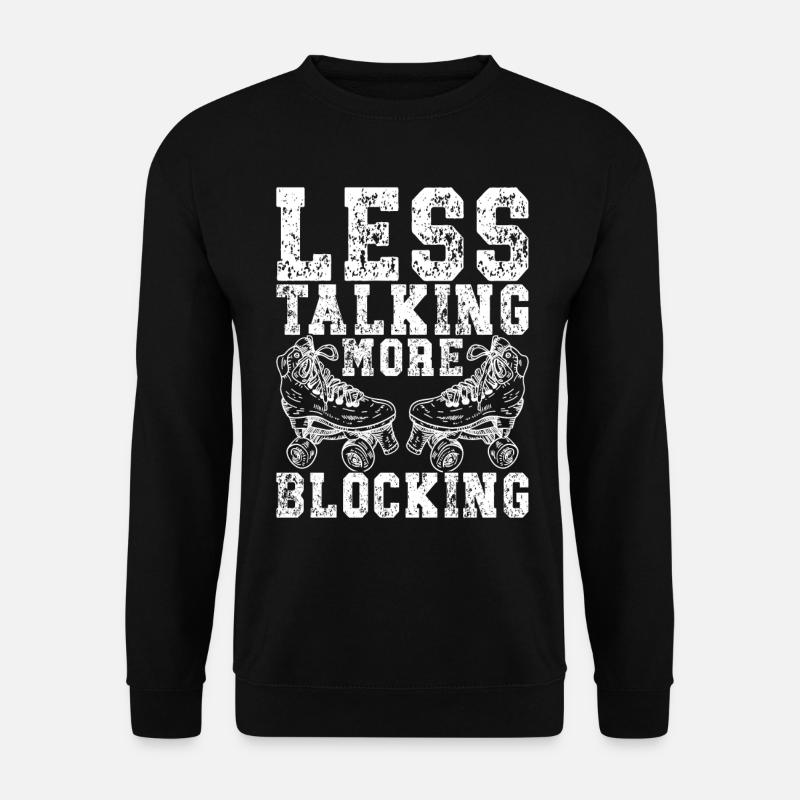 Roller Derby - Unisex Pullover - Schwarz