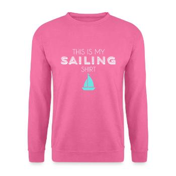 Chemise voile - Sweat-shirt Unisexe - rose - Devant