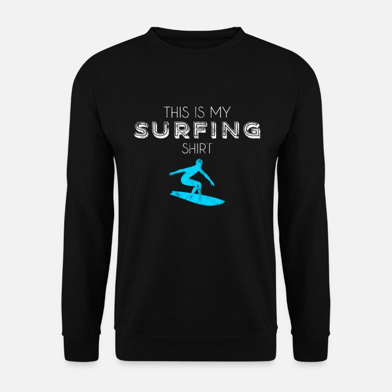 Chemise de surf - Sweat-shirt Unisexe - noir