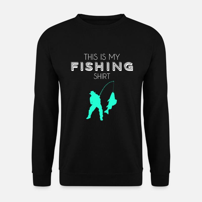 Fishing shirt - Unisex Sweatshirt - black