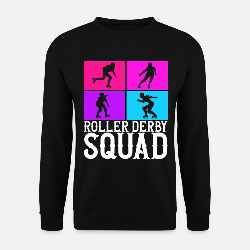 Roller Derby - Unisex Pullover - Schwarz