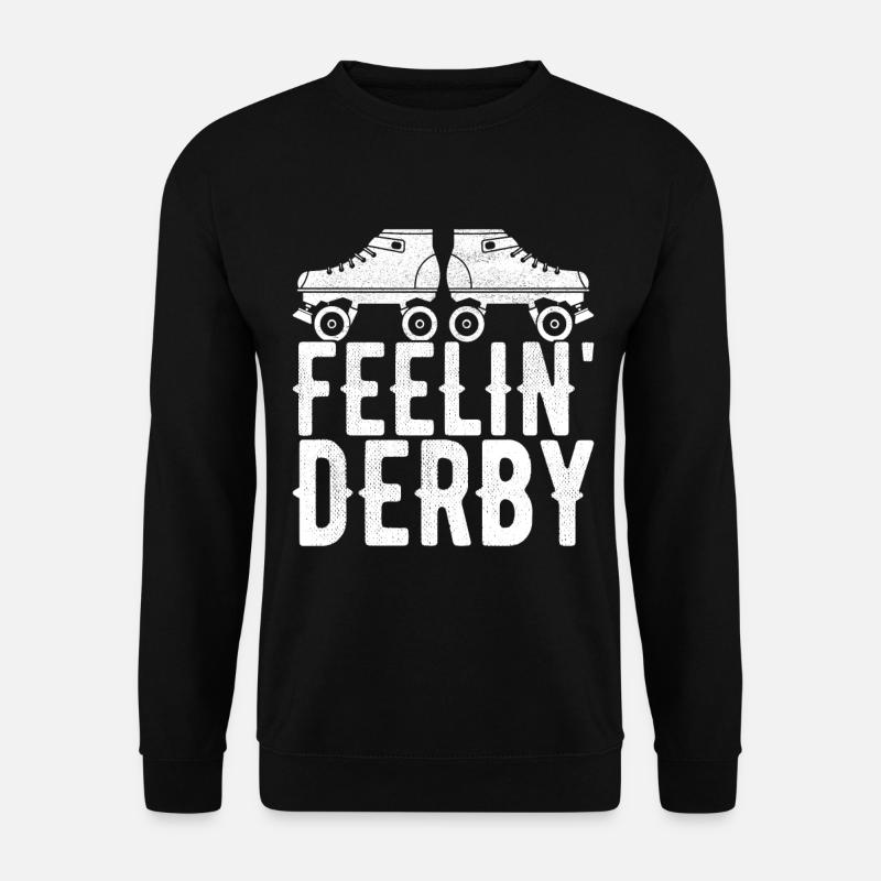 Roller derby - Sweat-shirt Unisexe - noir