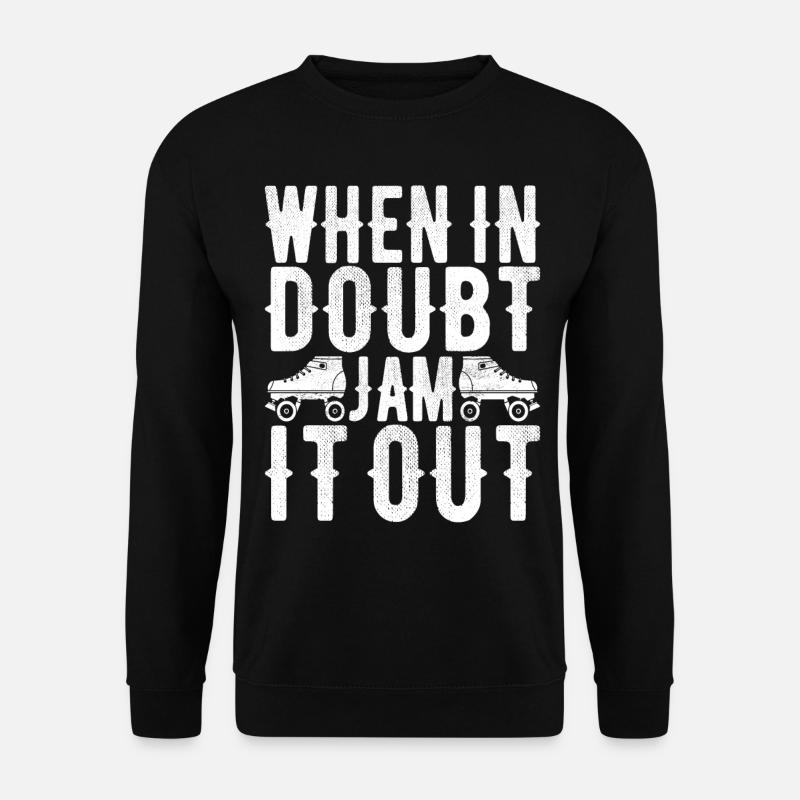 Roller derby - Unisex Sweatshirt - black