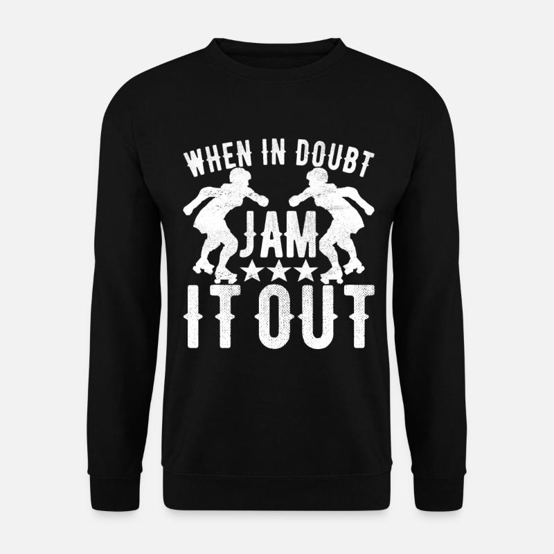 Roller derby - Unisex Sweatshirt - black