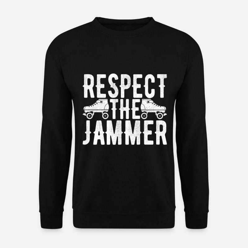 Roller derby - Sweat-shirt Unisexe - noir