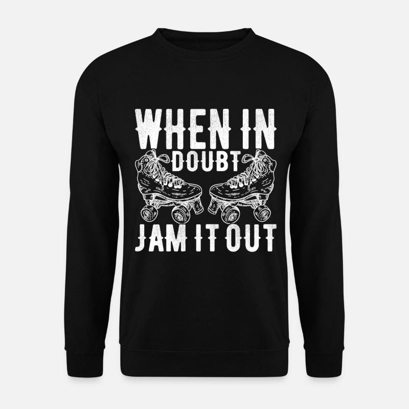 Roller derby - Unisex Sweatshirt - black