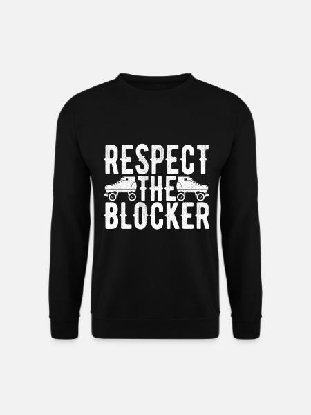 Roller derby - Sweat-shirt Unisexe - noir