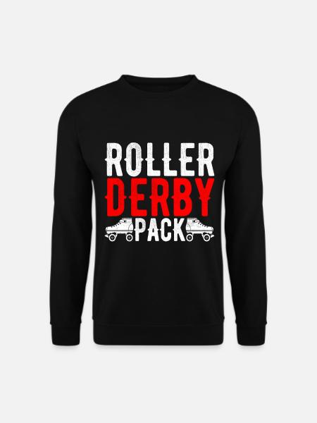 Roller derby - Unisex Sweatshirt - black