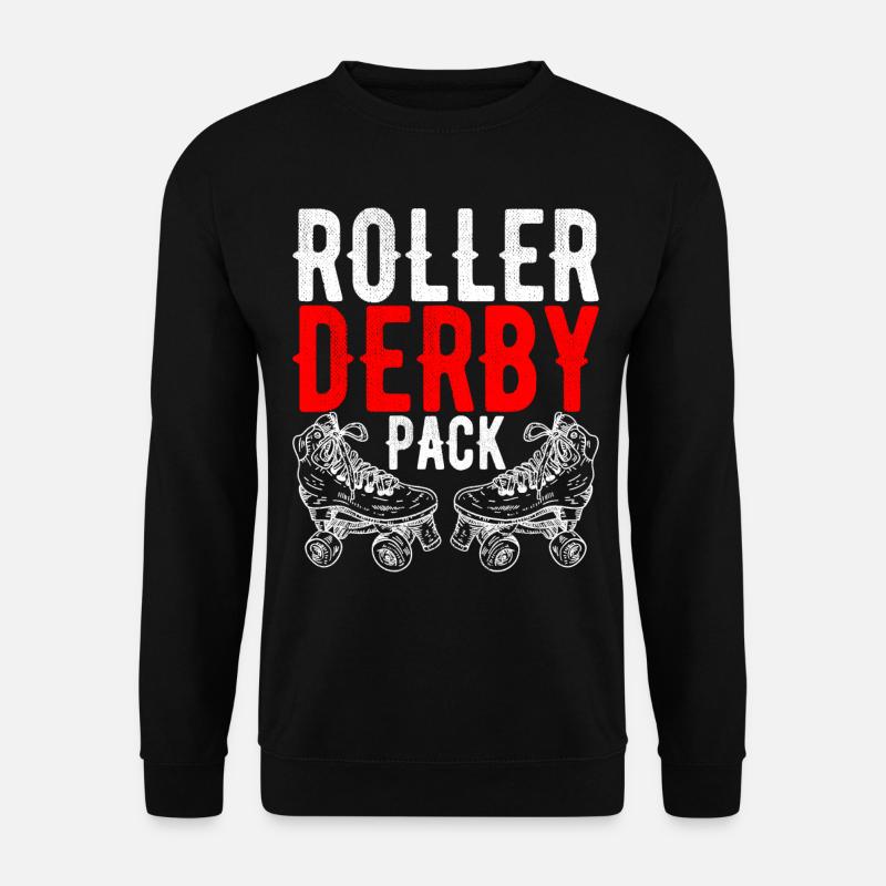 Roller Derby - Unisex Pullover - Schwarz