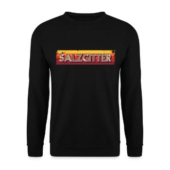 Salzgittererin Salzgitterer Salzgitter - Unisex Pullover - Schwarz - Vorne - Alina (178cm) & Michal (187cm)