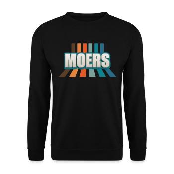 Moerserin Moerser Moers - Unisex Sweatshirt - black - Front - Alina (178cm) & Michal (187cm)
