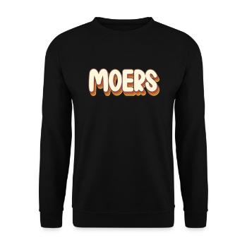 Moerserin Moerser Moers - Unisex Sweatshirt - black - Front - Alina (178cm) & Michal (187cm)