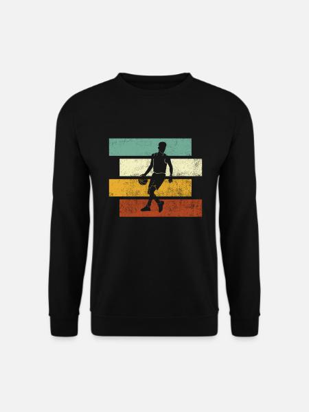 Basketball Retro - Unisex Sweatshirt - black
