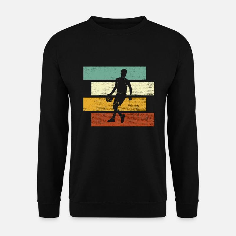 Basketball Retro - Unisex Sweatshirt - black