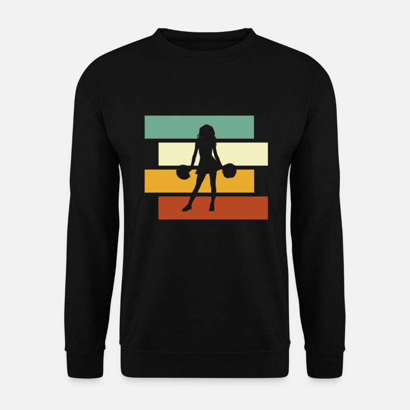 Cheerleading Retro - Unisex Sweatshirt - black