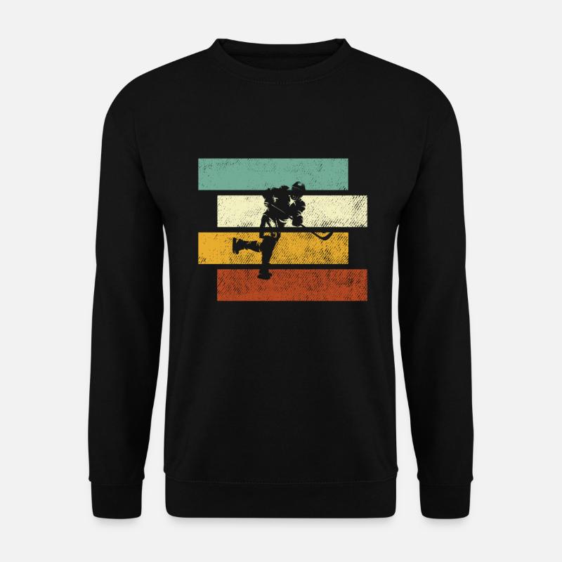 Ice Hockey Retro - Unisex Sweatshirt - black
