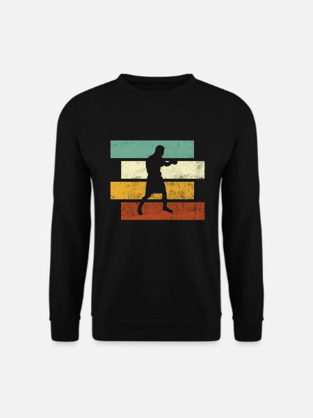 Boxing Retro - Unisex Sweatshirt - black