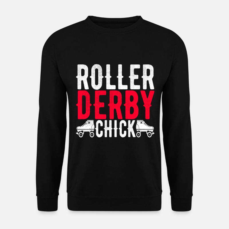 Roller Derby - Unisex Pullover - Schwarz