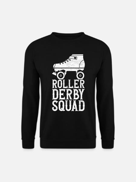 Roller derby - Sweat-shirt Unisexe - noir