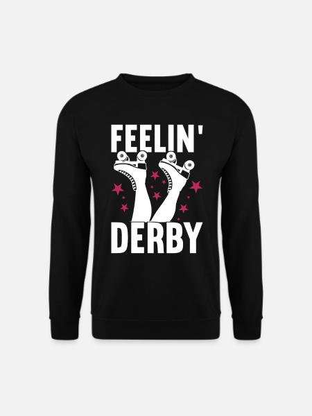 Roller derby - Sweat-shirt Unisexe - noir