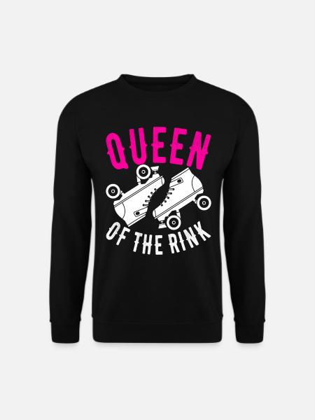 Roller derby - Sweat-shirt Unisexe - noir