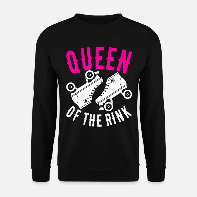 Roller derby - Sweat-shirt Unisexe - noir