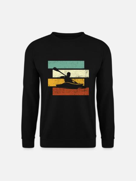 Canoe Retro - Unisex Sweatshirt - black