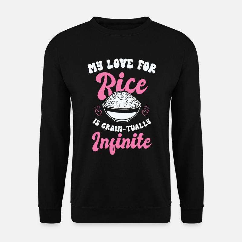 Cuisine asiatique Riz Philippines philippin - Sweat-shirt Unisexe - noir